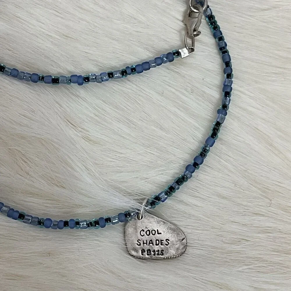 NWT Peyote Bird Free Spirit Sterling Silver 925 Glass Bead Necklace Wrap Bracele